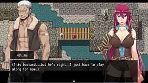 Makina Tied Up Throat Fucks Bandit for Massive Facial Cumshot