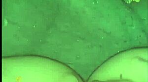 I met a tinder girl who was getting intimate alone