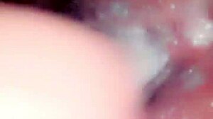 Slut's Creamy Wet Ass and Pussy Drip with Cum