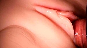 damn her shaved big pussy grips so tight it makes me cum fast every time