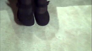 Pawg In Pantyhose And High Heels Foot Fetish