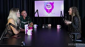 Compilados da Jujube Delícia no Bora Cast com Bruna Carlos - Parte 1 Watch on Sheer Red