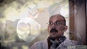 Doctor Makes Lesbian Patient Fuck A Guy