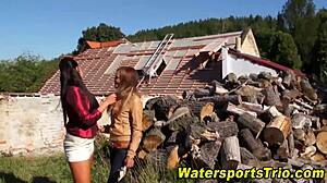 wanna join our outdoor 3way golden shower fetish blast?