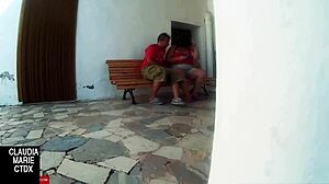 Punishing the fat woman with a massive cock thrust