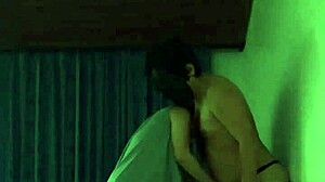 ballbusting session with kicking action