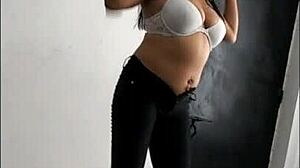 Social Worker Dances Seductively For A Raise In Homemade Fetish Roleplay