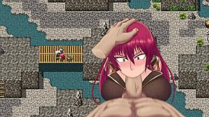 Makina Tied Up Throat Fucks Bandit for Massive Facial Cumshot