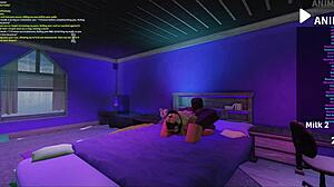 Suggestive Fucking Of Blonde Bimbo In Roblox Studio