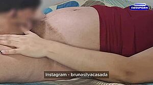 Married housewife enjoys cuckold sucking and nearly gets caught by son in part two