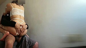 i love watching my friend ride my cock then creampie her pussy messy