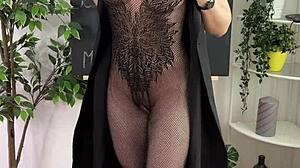 Explore sexual wellness through bdsm roleplay with mature teacher in lingerie and heels