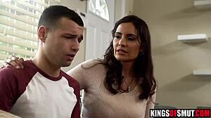 Why does the stepmom fuck her stepson? Because he jerks off too much!