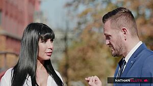 Foxy Valentina Ricci enjoys both holes pounded hard