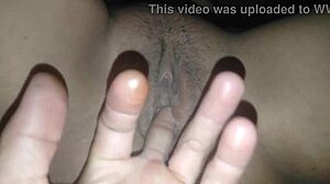 Does my pretty shaved wet pussy squirt during the tight fucking orgasm with creampie?