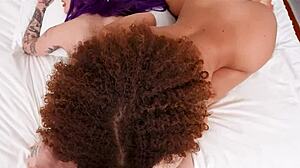 Val steele and her friend willow have fun with a lucky white dude