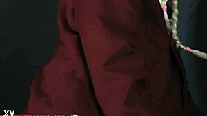 What if your hot blonde student neighbor begged for your cock after class?