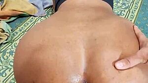 preciosa culona gets her ass gaping wide and filled with cum everywhere