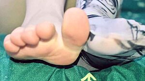 you sneak into stepsister's room for feet joi