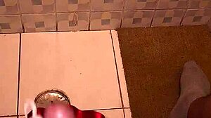 Finding stepmom panties in bathroom