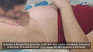 Married housewife enjoys cuckold sucking and nearly gets caught by son in part two