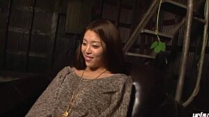 Japanese chick ayaka minamino takes dick through her ripped jeans