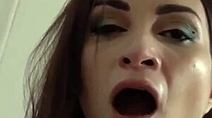 I masturbate anally in front of my friend so he can put his huge cock in my ass