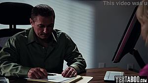 Aspiring Teen 18+ Porn Star Seduces Big Dick Mature Career Counselor