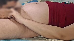 Married housewife enjoys cuckold sucking and nearly gets caught by son in part two