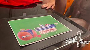 Watch me get fucked by BBC while cuckold watches in motel after fetching him home!