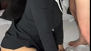 Soy una gotica culona adicta al sexo y no se salva ni mi propio hijastro