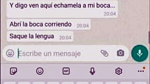 Blonde Latina Casada Infiel Sucks Ass To Mouth In WhatsApp Chat Part 2