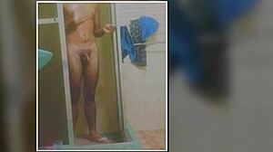 Wanna see my skinny Brazilian body shower masturbate huge cock cumshot orgasm compilation?