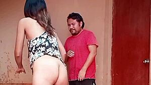 i beg neighbor to suck my cock in community laundry ends facial blast