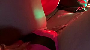 oh man cougar milf teases big ass tits in thong panties at disco pov wet 😍