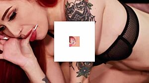 british teen nurse in lingerie gives patient deepthroat blowjob and swallows cum