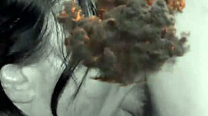 her deepthroat skills hint at endless cock sucking cravings underneath