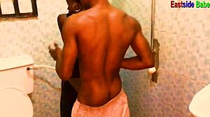 Hotel Cleaner Chubby Ebony Milf Deepthroats Monster BBC Creampie Doggystyle