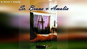 Colombian submissive amalia bound in bdsm session takes hard spanking on her big ass cheeks