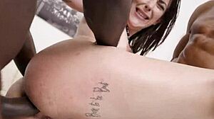 Flexible Bubble Butt Slut Manea Valentin Craves Triple Filling