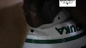 amateur monster bbc creampie quickie leaves ass pussy wet messy cumshot