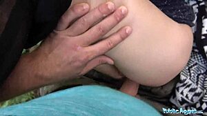 public agent films hot redhead lola fae fucked hard outdoors by euro guy