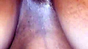 hey rextipy and melina oil up those big natural tits on skinny tall black frame for hot amateur ass play