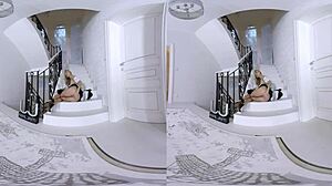 Hot maid costume vr extra mile teases beyond cleaning duties