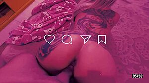 Little STEPSISTER begs for ANAL SEX and FEET FETISH with MONSTER COCK until BIG CUMSHOT!