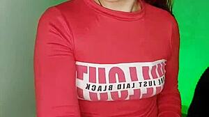 caught my boyfriend jerking to my twin slut now he'll fuck us both in leggings