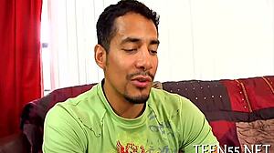 barely legal 18yo teens compete sucking fucking in hardcore sex contest