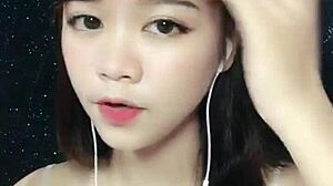vietnamese hằng teases full uplive webcam show live