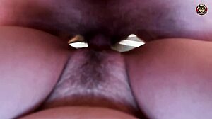 Amateur Hairy Milf's Tight Pussy Fucked By Monster Cock Cum Covered