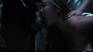 imagine this big titted asian bound in woods used hard like a doll...